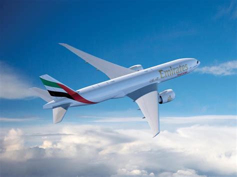 La flotta Boeing 777 di Emirates .
